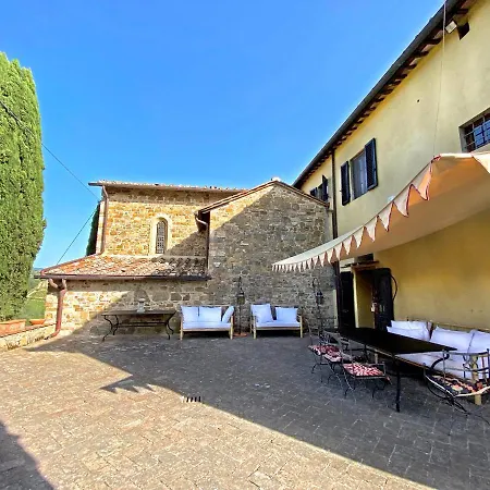 Rignana Chianti Estate, Pool, Tennis,cook Farm stay *