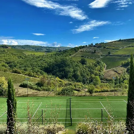 Rignana Chianti Estate, Pool, Tennis,cook Farm stay Greve in Chianti